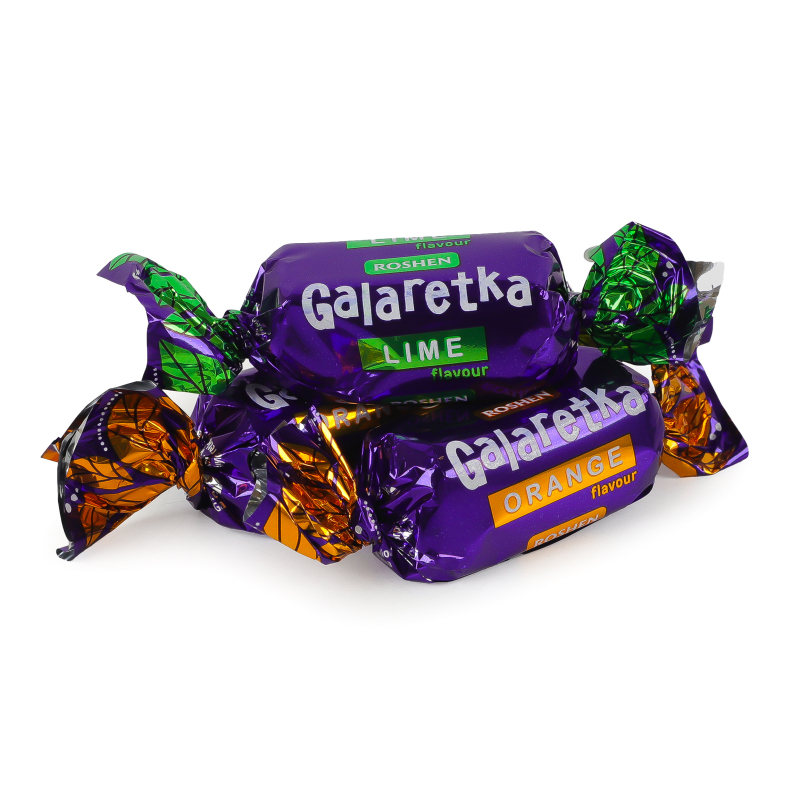 Конфеты глазированные с желейным корпусом Galaretka Roshen кг