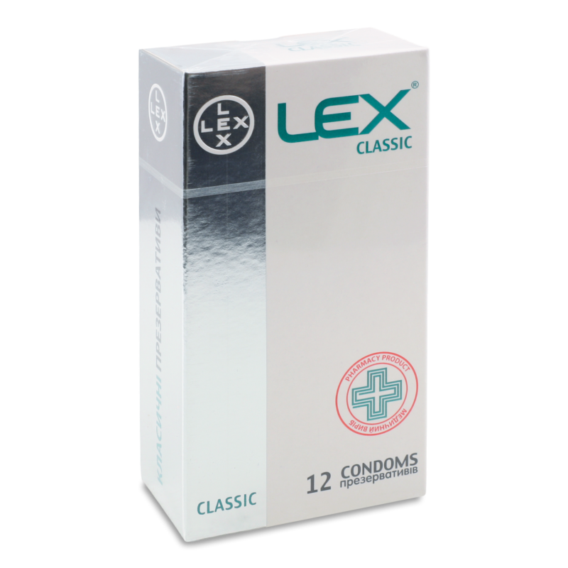 Презервативи Класичні 12шт Лекс