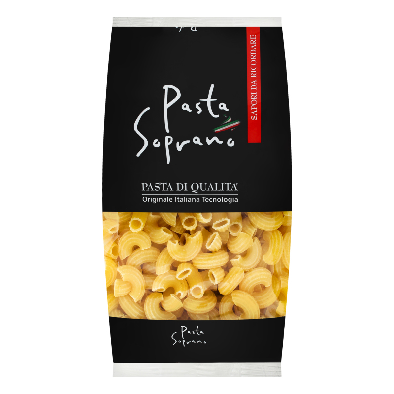 Макаронні вироби Чіффері 400г Сопрано Pasta Soprano(15904242003411