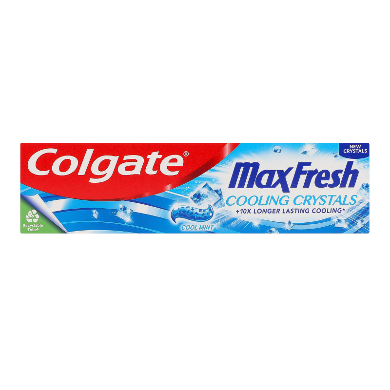 Паста зубная Cool Mint MaxFresh Cooling Crystals Colgate 75мл Colgate ...