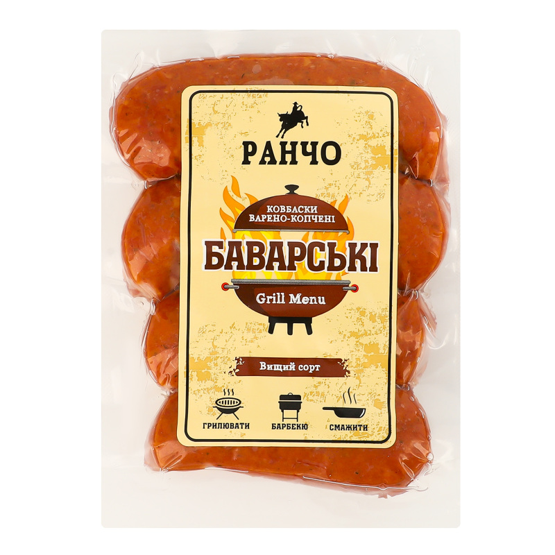 Ковбаски Баварські Ранчо в/к в/с кг