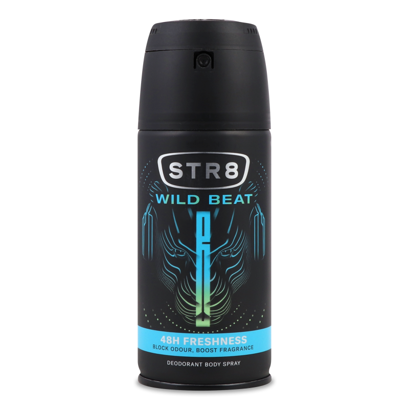 Дезодорант Wild Beat д/чоловіків спрей 150мл STR8