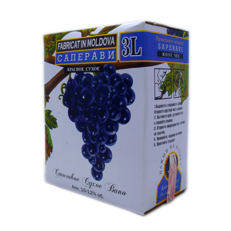 Вино Сапераві червоне сухе 11% 3л Альянца