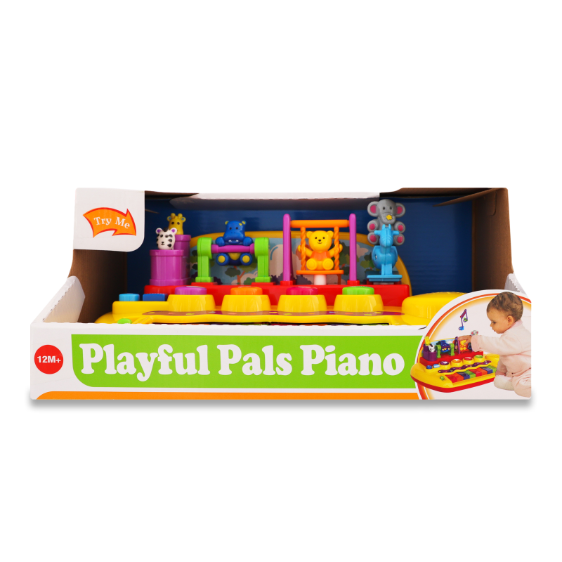 Іграшка Піаніно Звірята на гойдалках звук Кідділенд