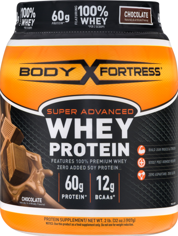 Body Fortress Super Advanced Whey Protein Supplement Body Fortress