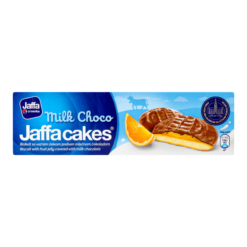 Печиво бісквітне мол.шок.апел.Jaffa 158г(8600114009931): купить в