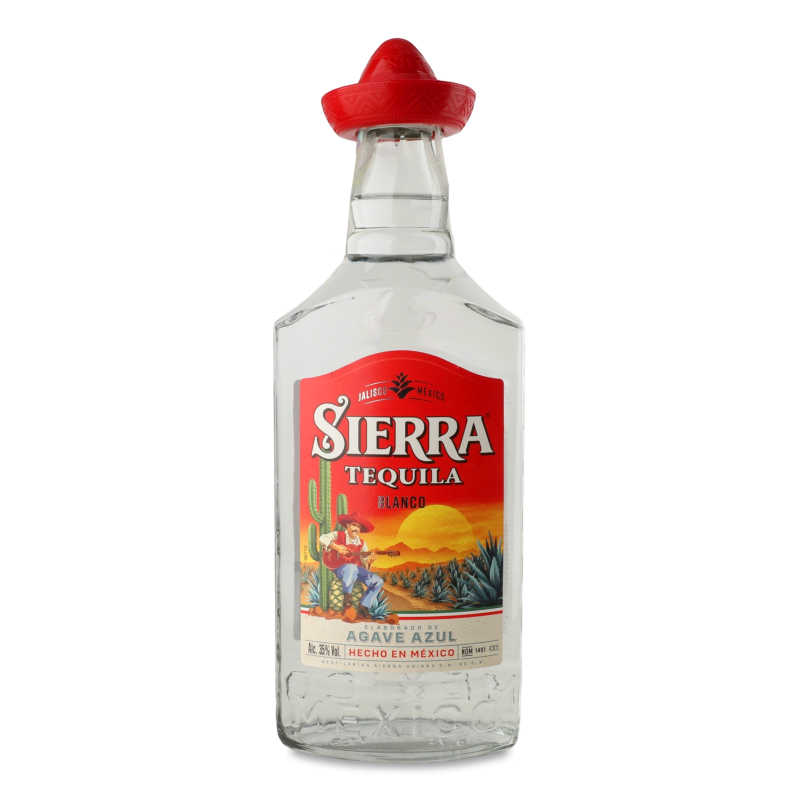 Текіла Blanco 35% 0,7л Sierra