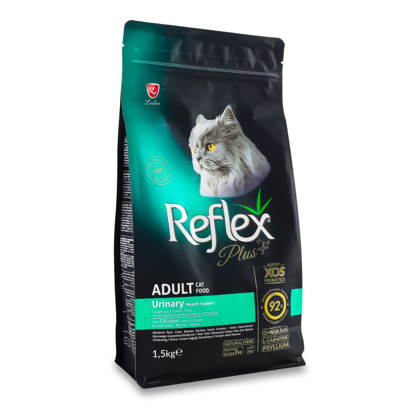 Корм д/котів Urinary сухий 1,5кг Reflex Plus