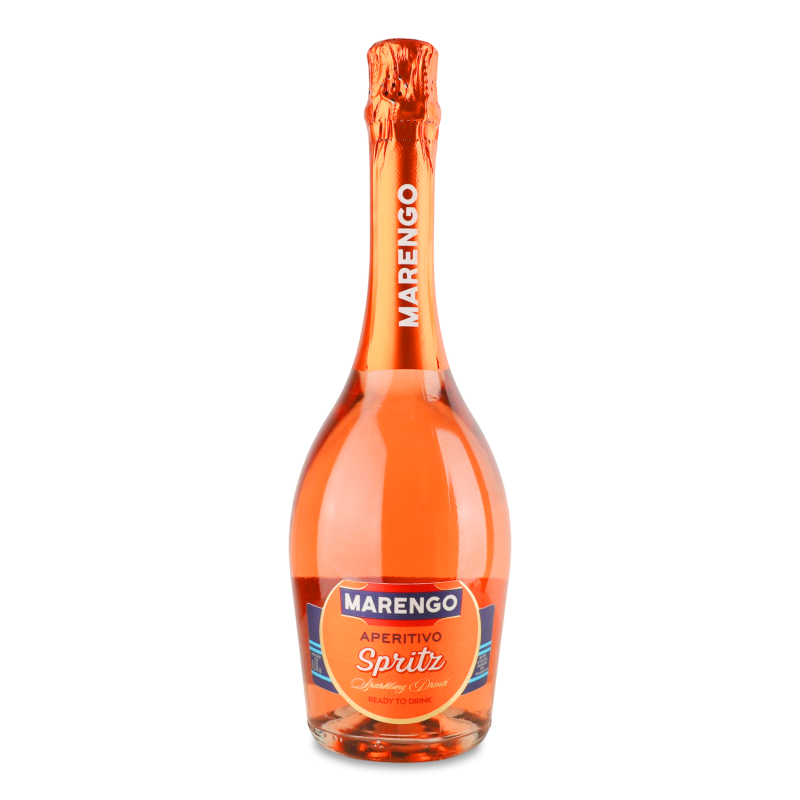 Напій винний ігристий Spritz солодкий рожевий 6-8% 0,75л Marengo