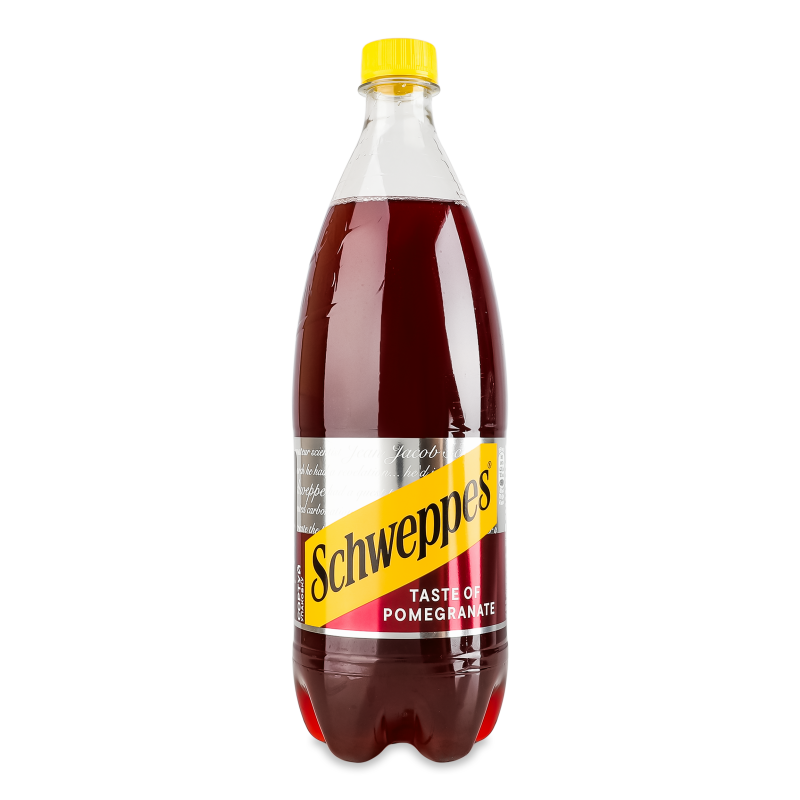 Напій безалкогольний Гранат сильногазований 1л пет Швепс
