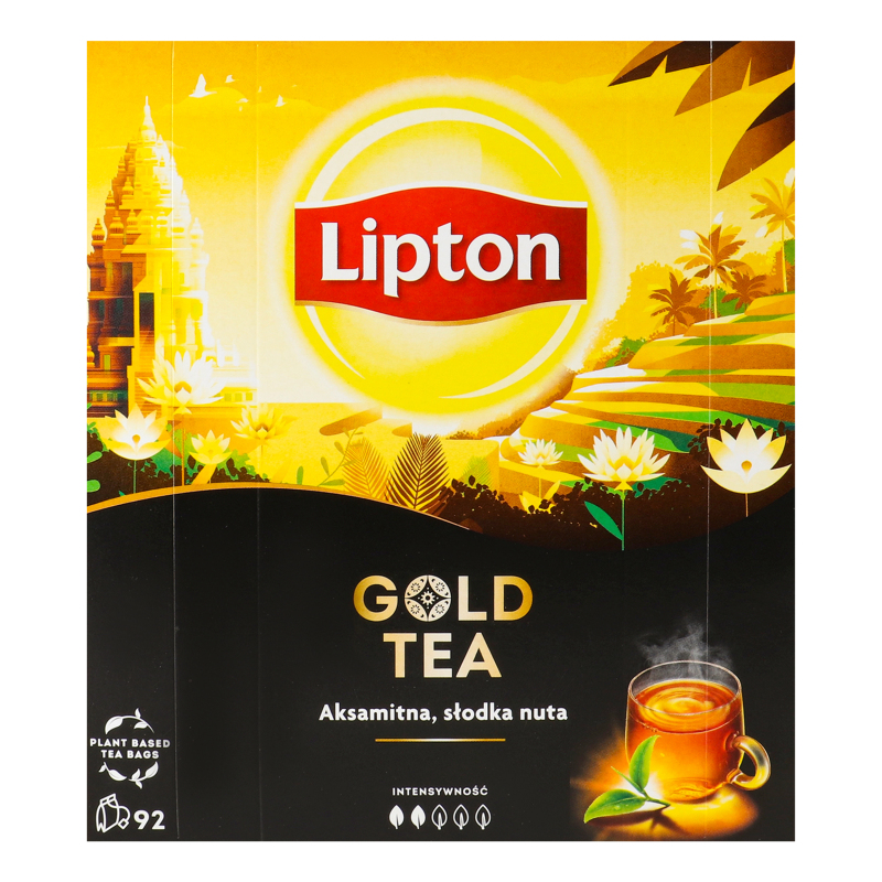 Чай чорний Gold Tea Lipton к/у