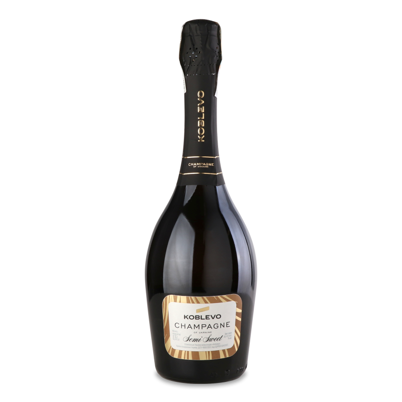 Вино ігристе Victory н/солодке 10,5-12,5% 0,75л Koblevo