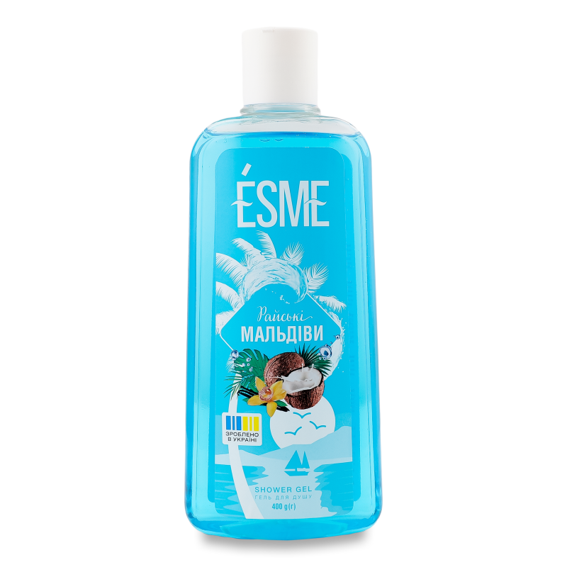 Гель д/душу Райські Мальдіви 400г Esme