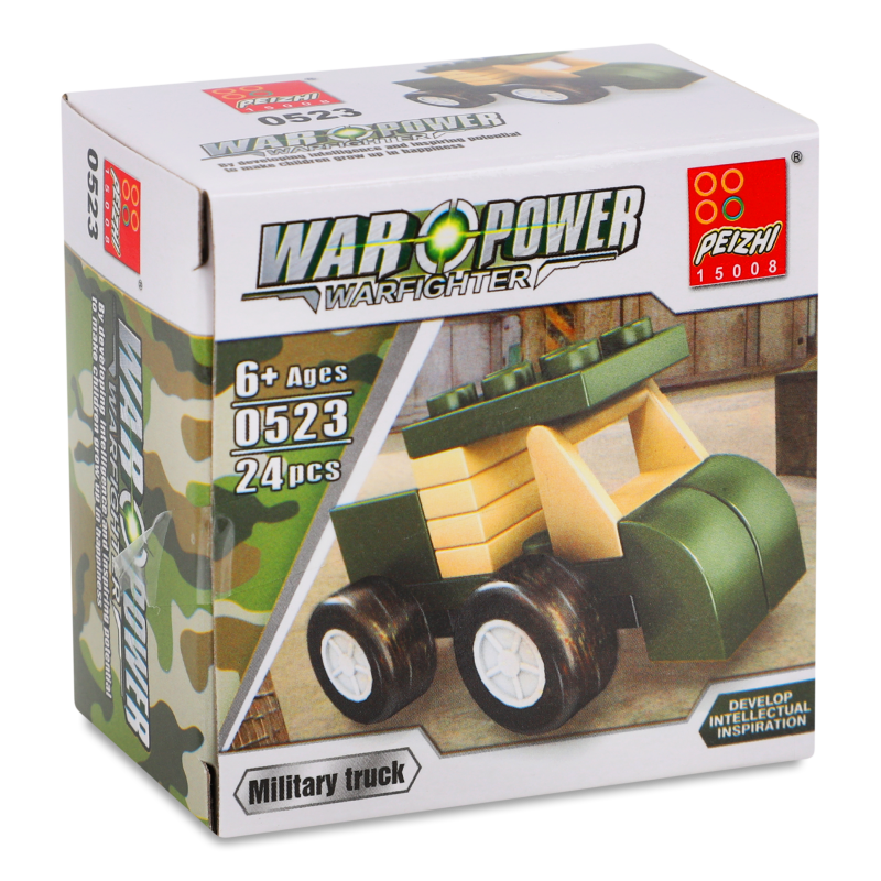 Конструктор Мілітарі 24-26елементів в асортименті