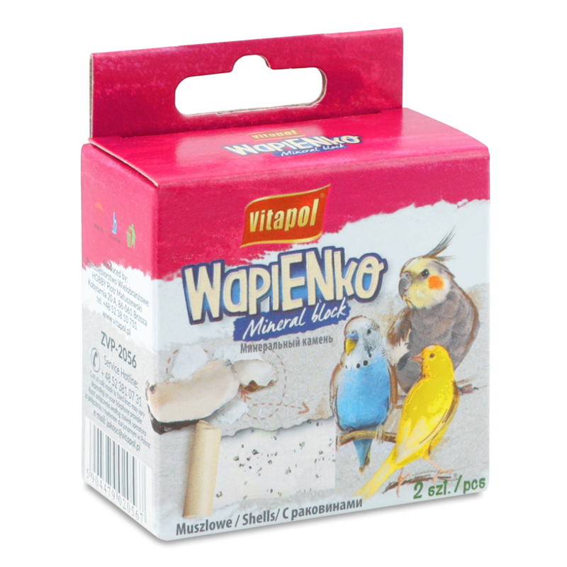Крейда д/папуг з мушлями 40г Вітапол