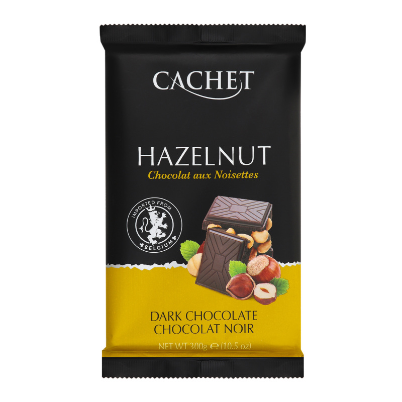 Cachet шоколад чорний лісові горіхи
