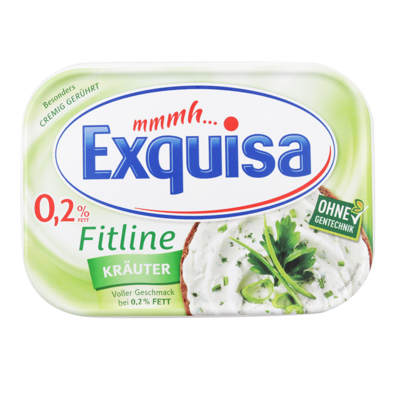 Сир 1% м'який з травами Fitline Exquisa п/у