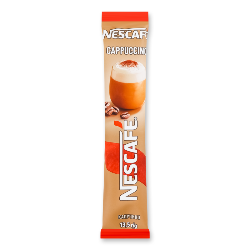 Напій кавовий Cappuccino розчинний 13,5г стік Nescafe