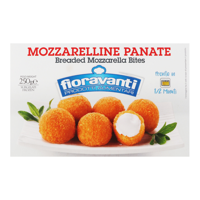 Кульки сирні паніровані Моцарелла Fioravanti к/у