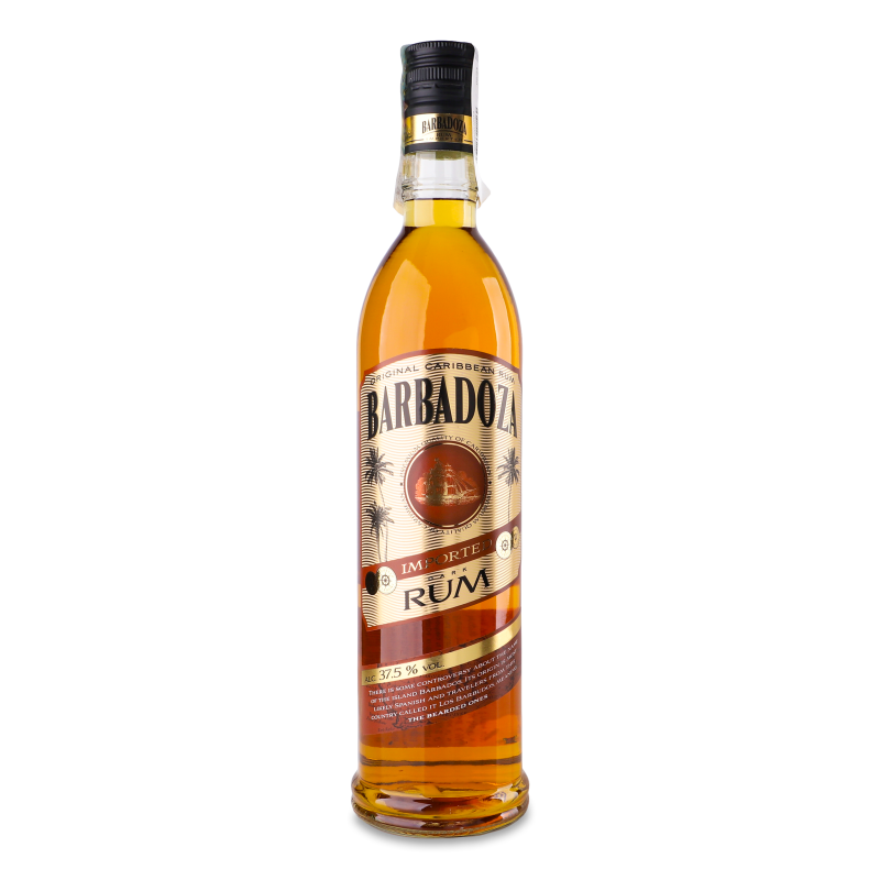 Ром темний 37,5%, 0,7л Barbadoza