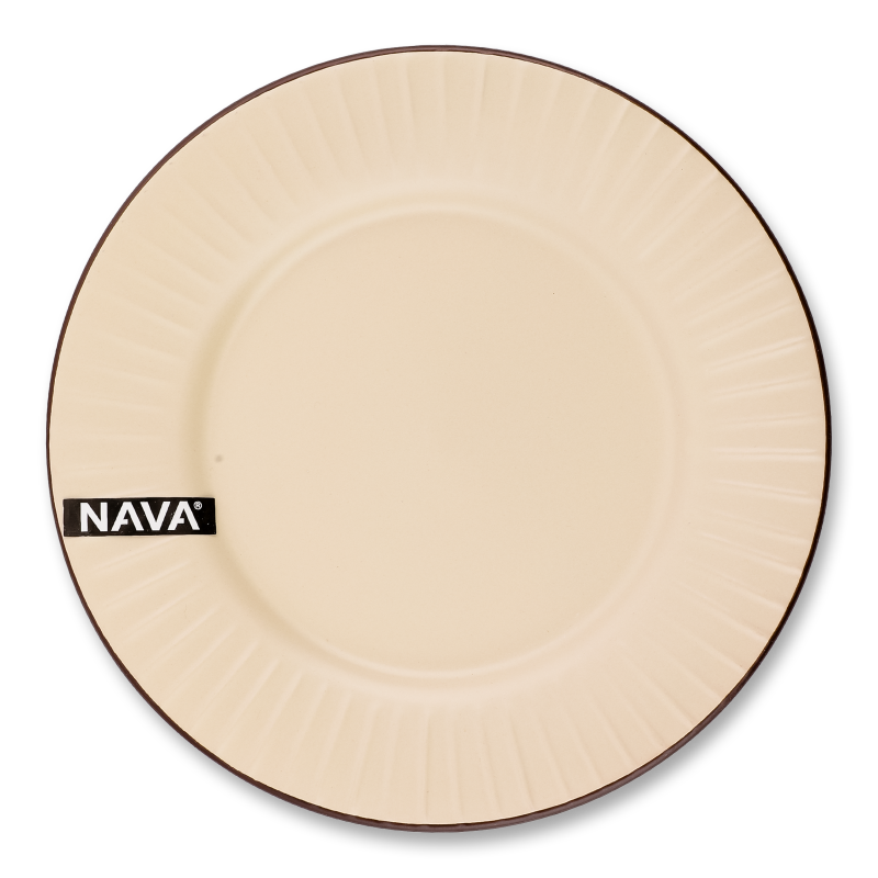 Тарілка десертна Penelope бежева кераміка 20см Nava