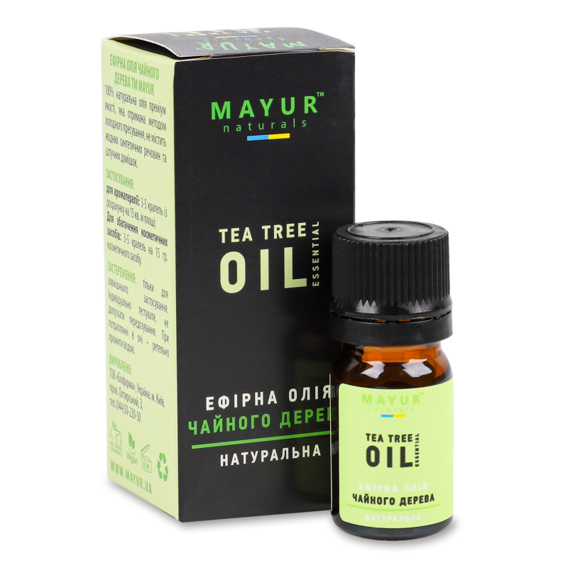 Олія ефірна Чайного дерева 5мл Маюр