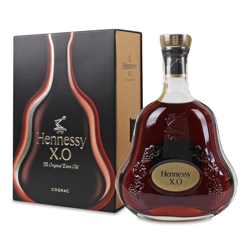 Коньяк X.O 40% 0,7л коробка Hennessy