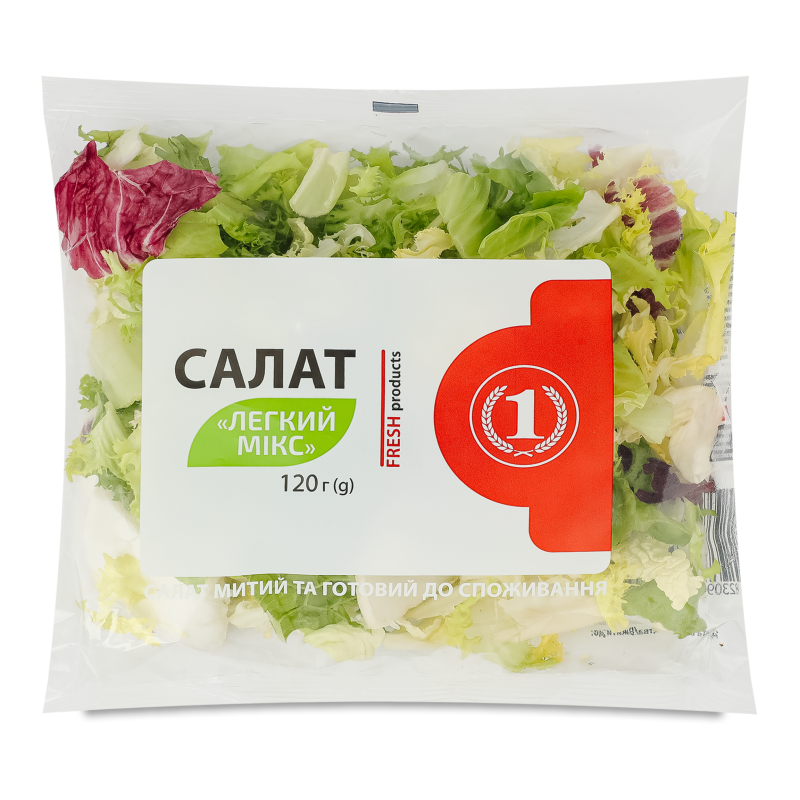 Салат Легкий мікс 120г ТМ “1”
