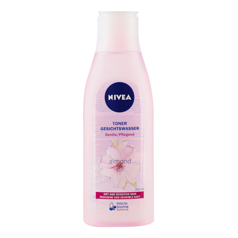 Тоник для сухой и чувствительной кожи нежный смягчающий Nivea 200мл ...
