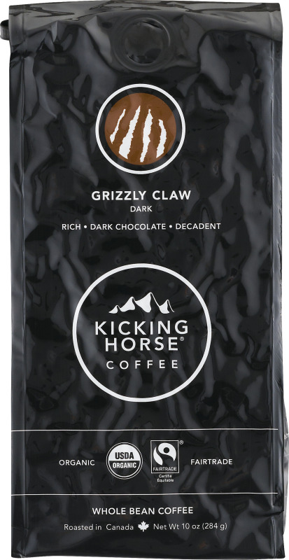 Kicking Horse Coffee Grizzly Claw Dark Whole Bean Kicking Horse Coffee ...