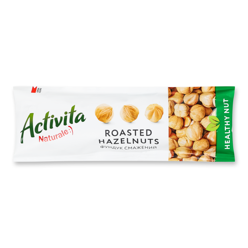 Фундук Healthy nut смажений 30г Activita