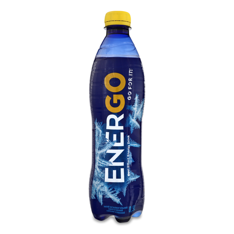 Напій енергетичний безалкогольний Cool Effect сильногазований 500мл пет EnerGo