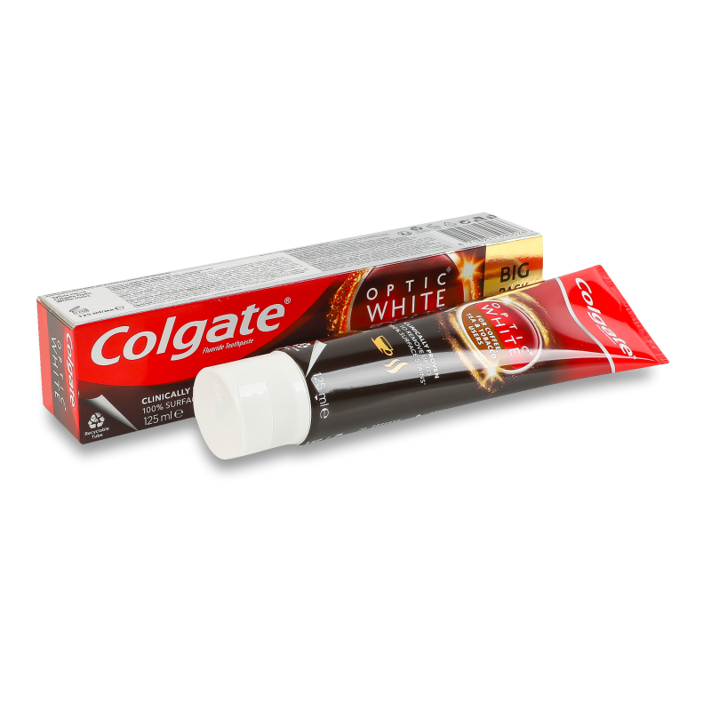 Паста зубна Optic White For Coffee Tea&Tobacco users 125мл Colgate