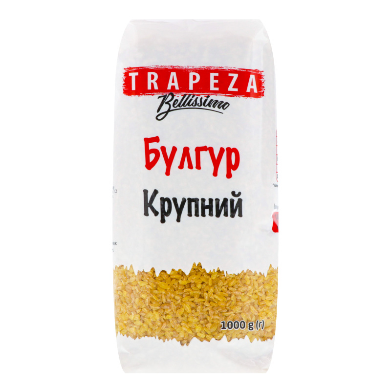 Крупа пшеничная Булгур крупный Trapeza м/у 1кг Trapeza(4820179684117 ...