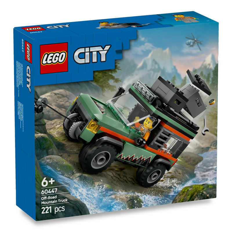 Конструктор City Позашляхова гірська вантажівка 4*4 Lego