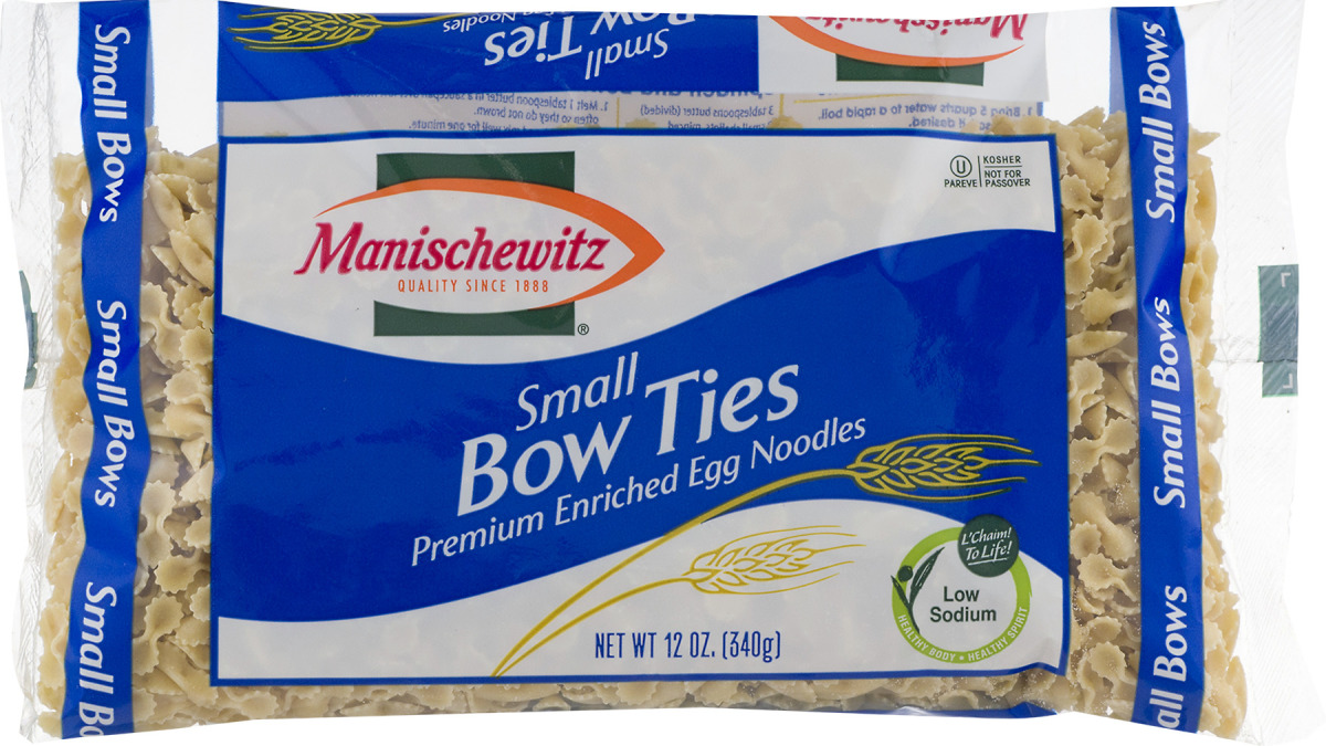 Manischewitz Small Bow Ties Egg Noodles Manischewitz(72700104135
