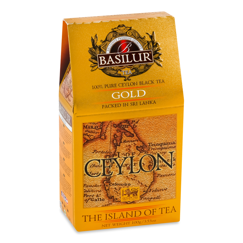 Чай The Island of Tea Gold чорний 100г Basilur Tea