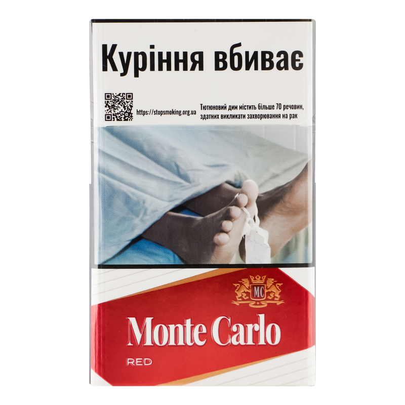 Сигареты с фильтром Monte Carlo Red 20шт Monte Carlo