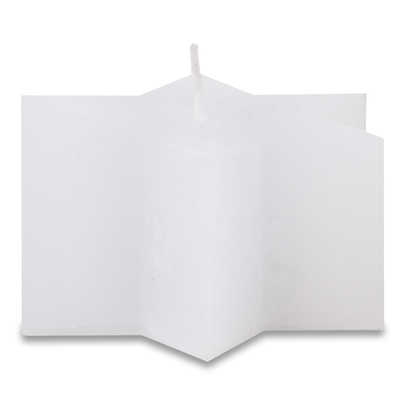 Свічка Зірка біла SD 09*04/1-1.1 Candy Light