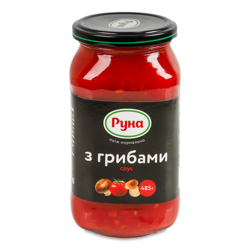 Соус з грибами 485г твіст/б Руна