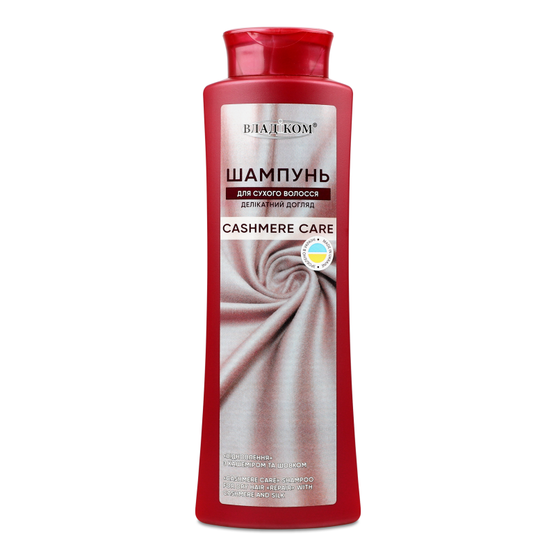 Шампунь Кашемір Кеір Відновлення з кашеміром та шовком д/сухого волосся 500мл Владіком