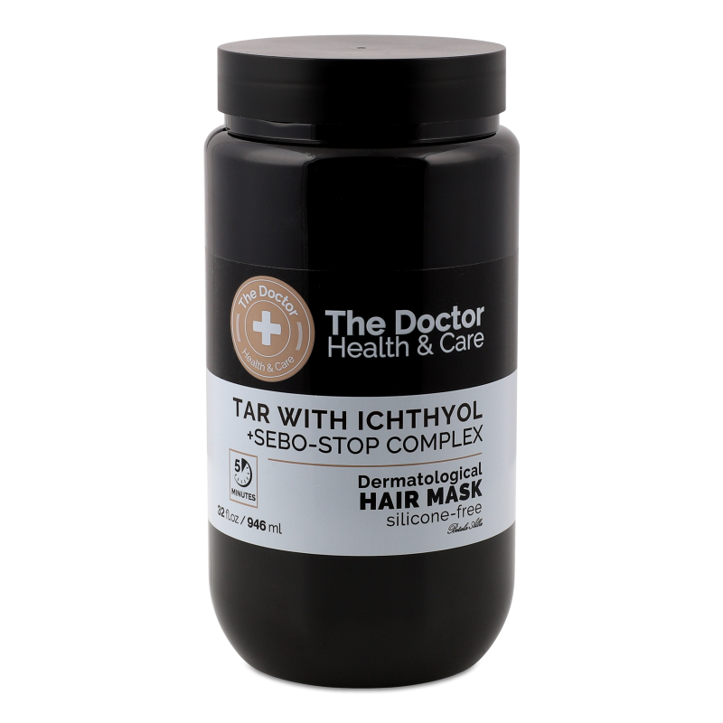 Маска д/волосся Комплекс себо-стоп дігтярна з іхтіолом дерматологічна 946мл Зе Доктор Хелз енд Кеа