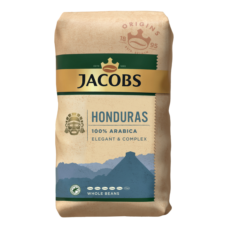Кава натуральна смажена в зернах Honduras Jacobs м/у