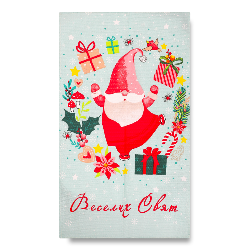 Рушник вафельний Світ дрімс 34*60см в асортименті Дейзі