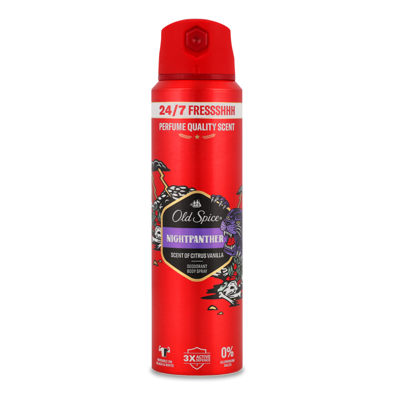 Дезодорант Найтпантер спрей 150мл Old Spice