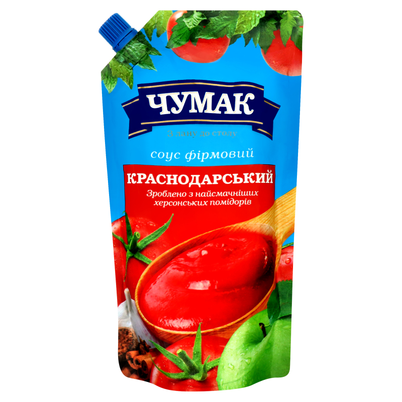 Соус Краснодарский фирменный Чумак д/п 450г Чумак(4820001357288 ...