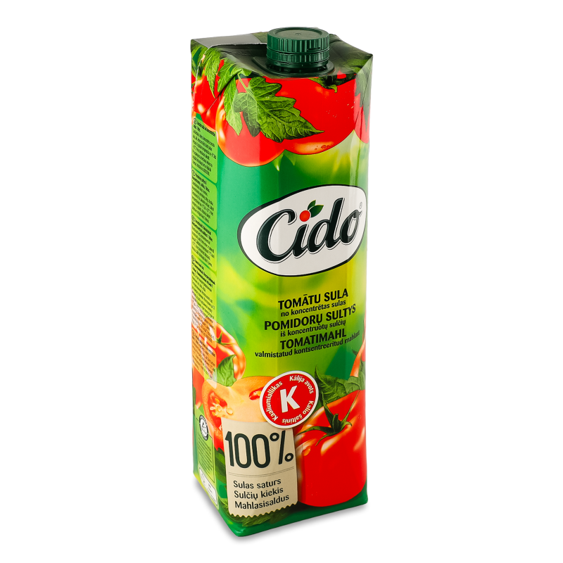 Сік томатний 1л призма Cido