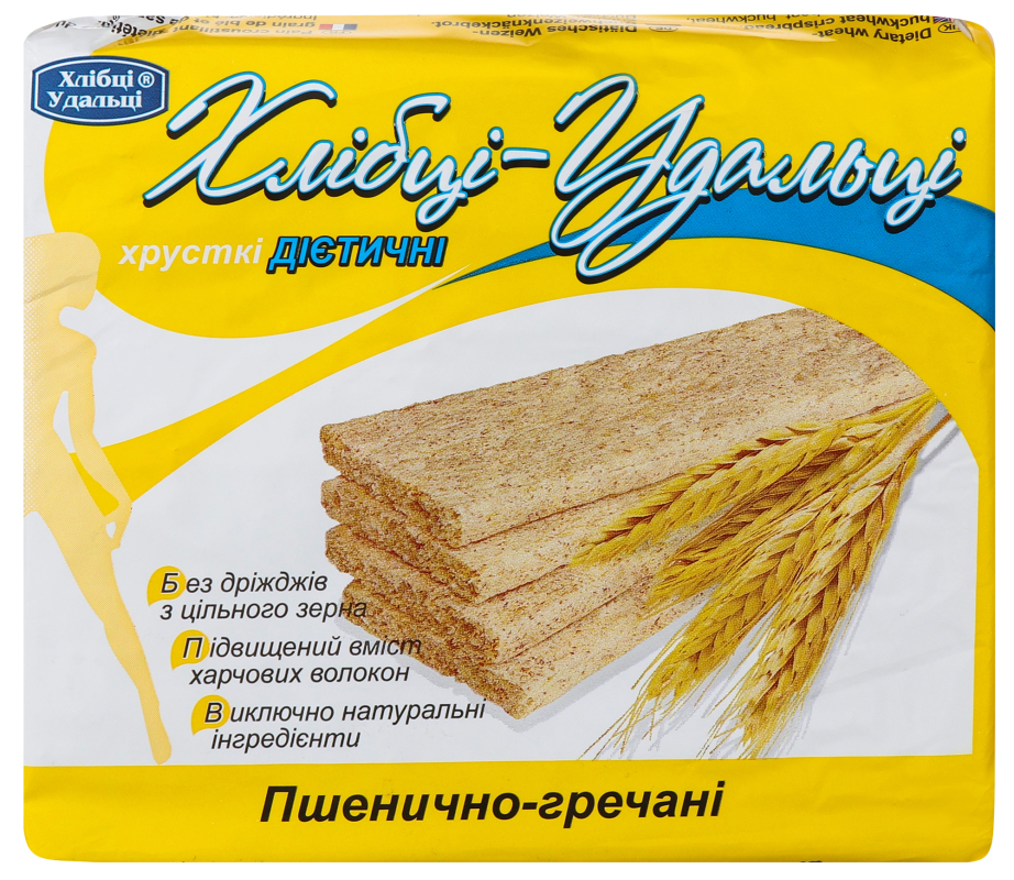 Хлебцы удальцы пшенично-гречневые 100г (4820110990017)