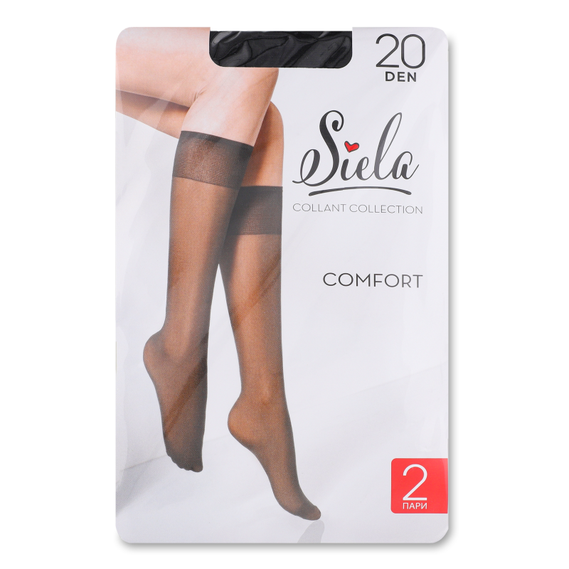 Гольфи жіночі Комфорт неро 20ден Сіела