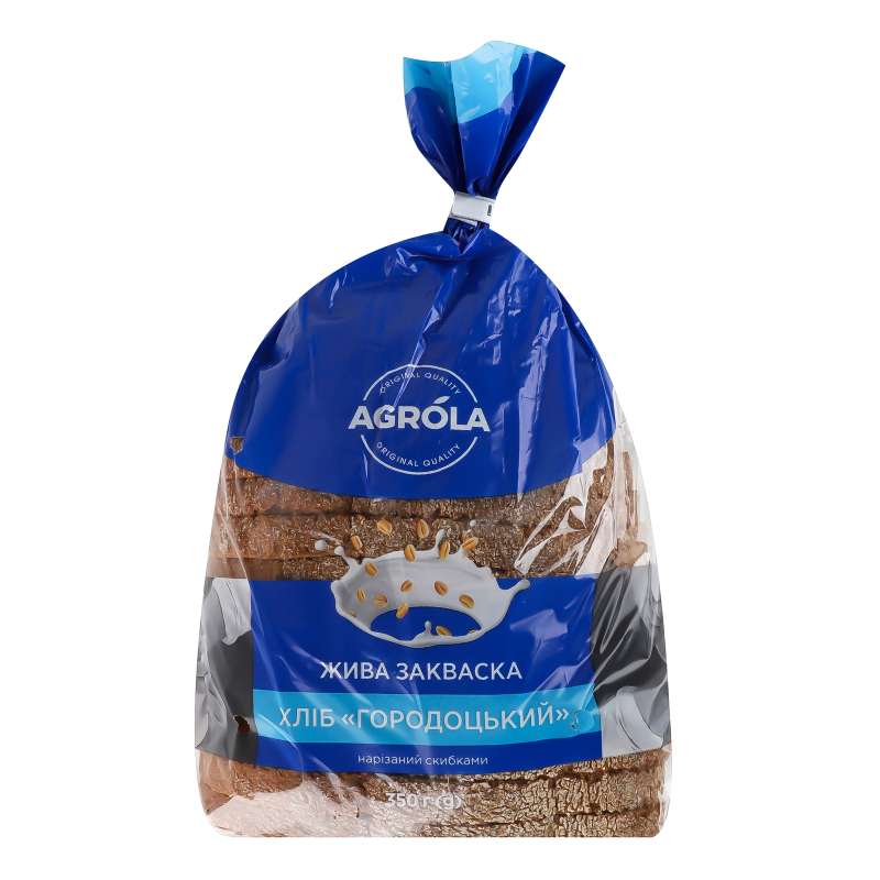 Хліб нарізний на заквасках Городоцький Agrola м/у